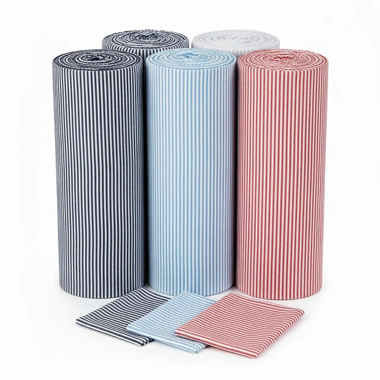 নাইলন ডোরাকাটা অক্সফোর্ড আস্তরণের