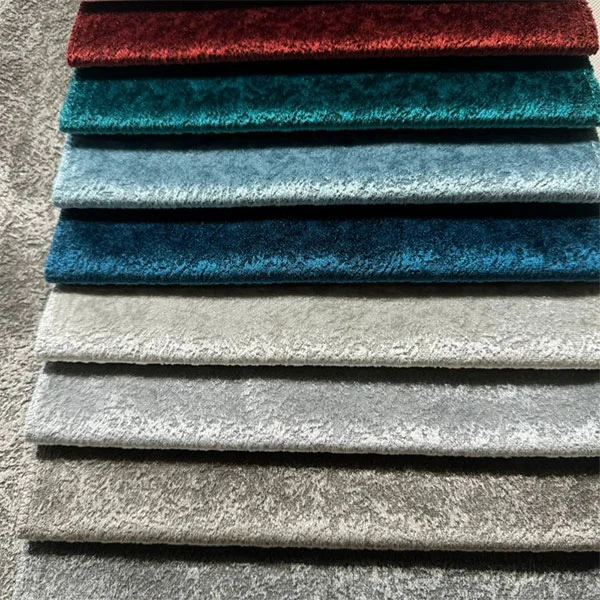 উজ্জ্বল মখমল সোফা ফ্যাব্রিক