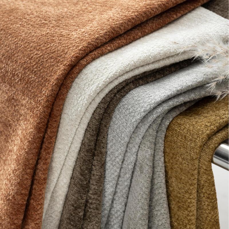 স্নোফ্লেক ফ্লিস চেনিল কার্টেন ফ্যাব্রিক